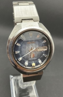 Seiko Advan 6106-7670 Automatic Vintage 1973 JDM Blue Dial Day-Date Rare