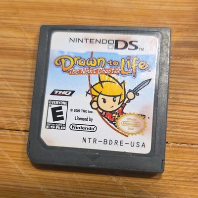 THQ Drawn to Life: The Next Chapter Nintendo DS Game Cartridge NTSC-U/C