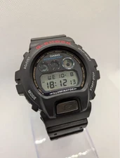 CASIO DW-6900-1V Watch 200M Module 1289 Olive Khaki Backlight Spot on Glass