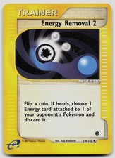 Energy Removal 2 140/165 Expedition Base Set Reverse Holo Pokemon MP on eBay