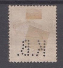 DAP Turkey-No. 17 with Rare Perfin-Look!!!