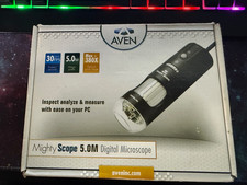 Aven Tools 26700-209-PLR Mighty Scope 5M USB Digital Microscope w/ Polarizer