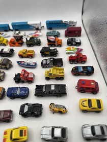 Lot Of 72 Micro Machines Galoob Vintage Mixed Vehicles Planes Boats military