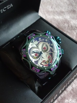 Invicta DC Comics Venom Joker Chronograph Limited Edition Watch