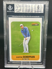 SCOTTIE SCHEFFLER 2022 SPORTS ILLUSTRATED FOR KIDS GOLF BGS 6 RARE 8.5 Surface