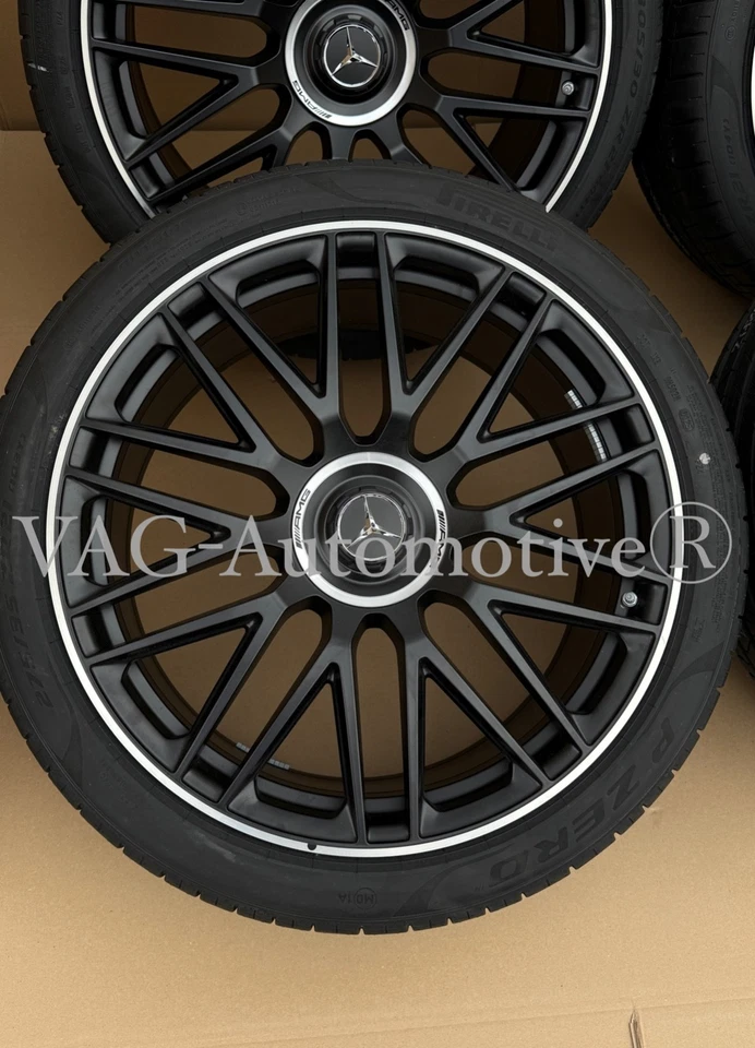 ⭐️ Orig Mercedes AMG GT SL 53 43 21 Zoll AMG Felgen C192 X290 W192 SL232 NEU ⭐️ - Bild 3 von 4