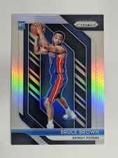 2018-19 Prizm | Bruce Brown - Silver Prizm RC #132 - Denver Nuggets