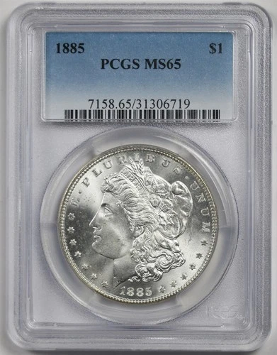 1885 $1 PCGS MS 65 Morgan Silver Dollar