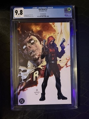 Red Hood #1 (2025) Recalled Cancelled Comic Book 1:50 Variant Cover CGC 9.8