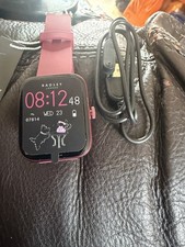 Radley series 32 Berry Red Silicone Strap Calling Smart Watch