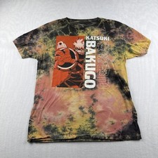 My Hero Academia Katsuki Bakugo T-shirt M Medium Tie Dye Funimation Anime Tee