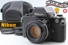 Meter Works Near MINT w/Case Nikon F2 Photomic A Film Camera Ai 50mm f1.4 JAPAN