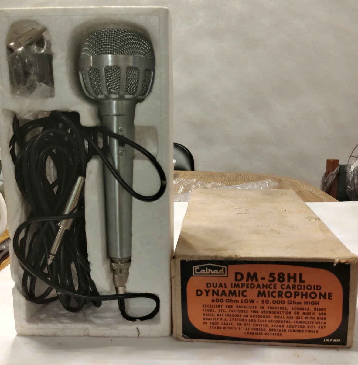 Calrad Vintage Microphone Vintage Pro Audio Equipment for sale | eBay