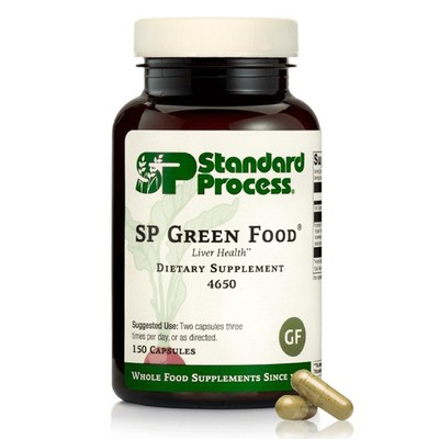 Standard Process SP Green Food - Metabolism, Cholesterol, Toxin, Liver Support
