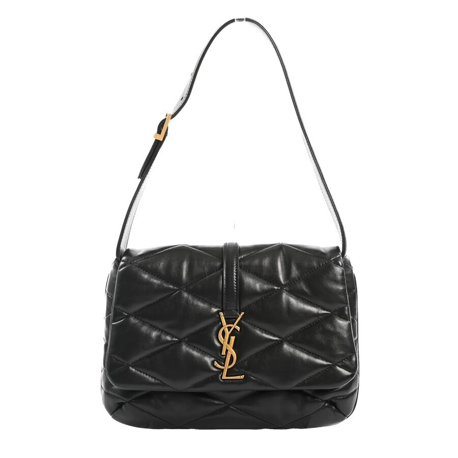 AUTENTICA BORSA A TRACOLLA YVES SAINT LAURENT LE 57 698567 PELLE NERA DONNA F S