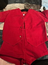 vintage toddler overalls SET