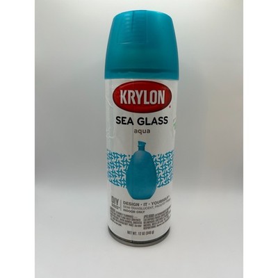 Krylon K09057007 Sea Glass Spray Paint, Aqua, 12 Ounce