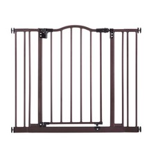 MyPet Windsor Arch Hold-Open Auto-Close Pressure-Mount Pet Gate: Heavy-Duty Stee