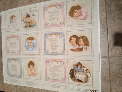 VIP Cranston Print Works Images Early Enhancements Book Panel 35'' x 45''