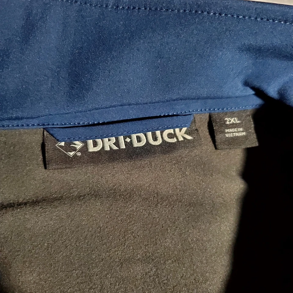 Dri Duck Mens Jacket XXL Blue 2010 Arnold Schwarzenegger Classic Bodybuilding - Image 4 of 4