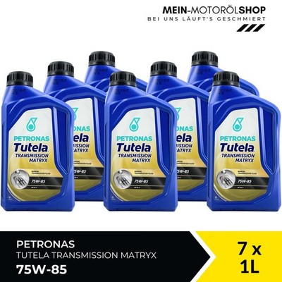 Petronas Tutela Transmission Matryx 75W-85 GL-4 Getriebeöl 7x1 Liter = 7 Liter