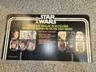 Vintage 1977 Star Wars Retail Toy Store Header Card,12 Action Figures Advertised