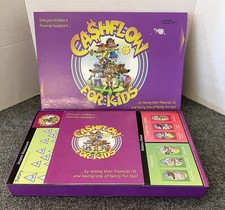 Cashflow for Kids Board Game COMPLETE Rich Dad Poor Dad Finance Rat Race
