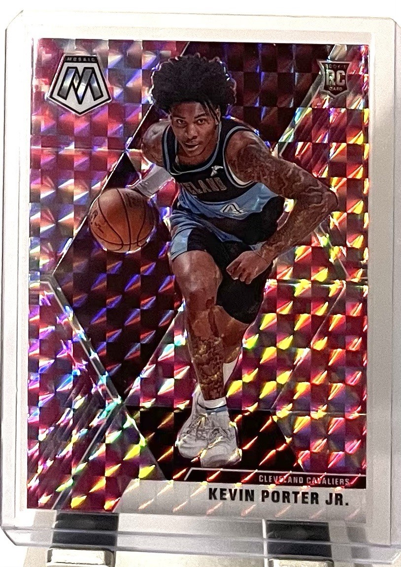 2019-20 Panini Mosaic - Rookies Kevin Porter Jr. #248 Pink Camo Prizm (RC)