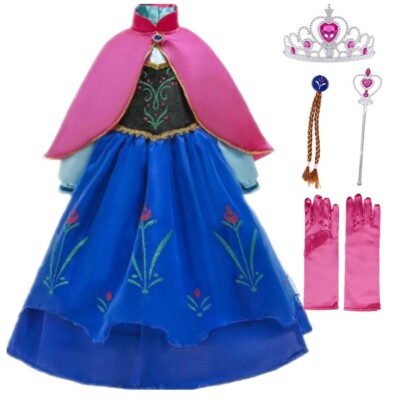 open lace back dress Little Adventures Ice Princess Dress Up Costume