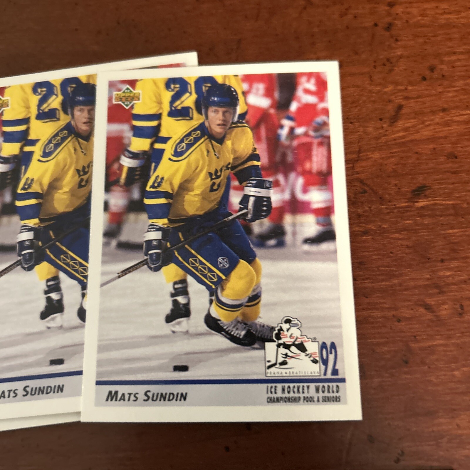 13 199293 Upper Deck Hockey Cards Mats Sundin B Sweden 374 eBay