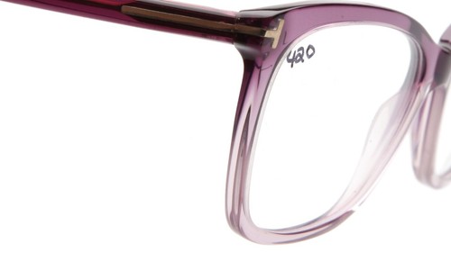 NEW TOM FORD TF5514 083 Purple Eyeglasses Frame 54-15-140mm B39mm Italy - Picture 5 of 10