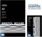 Seawhite Bristol Board Pad 240gsm Paper Smooth Card Illustration Paper (A3/A4)