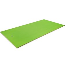 3-Layer Floating Water Pad Sports 12'x6' Floating Lightweight Swimming Mat Green