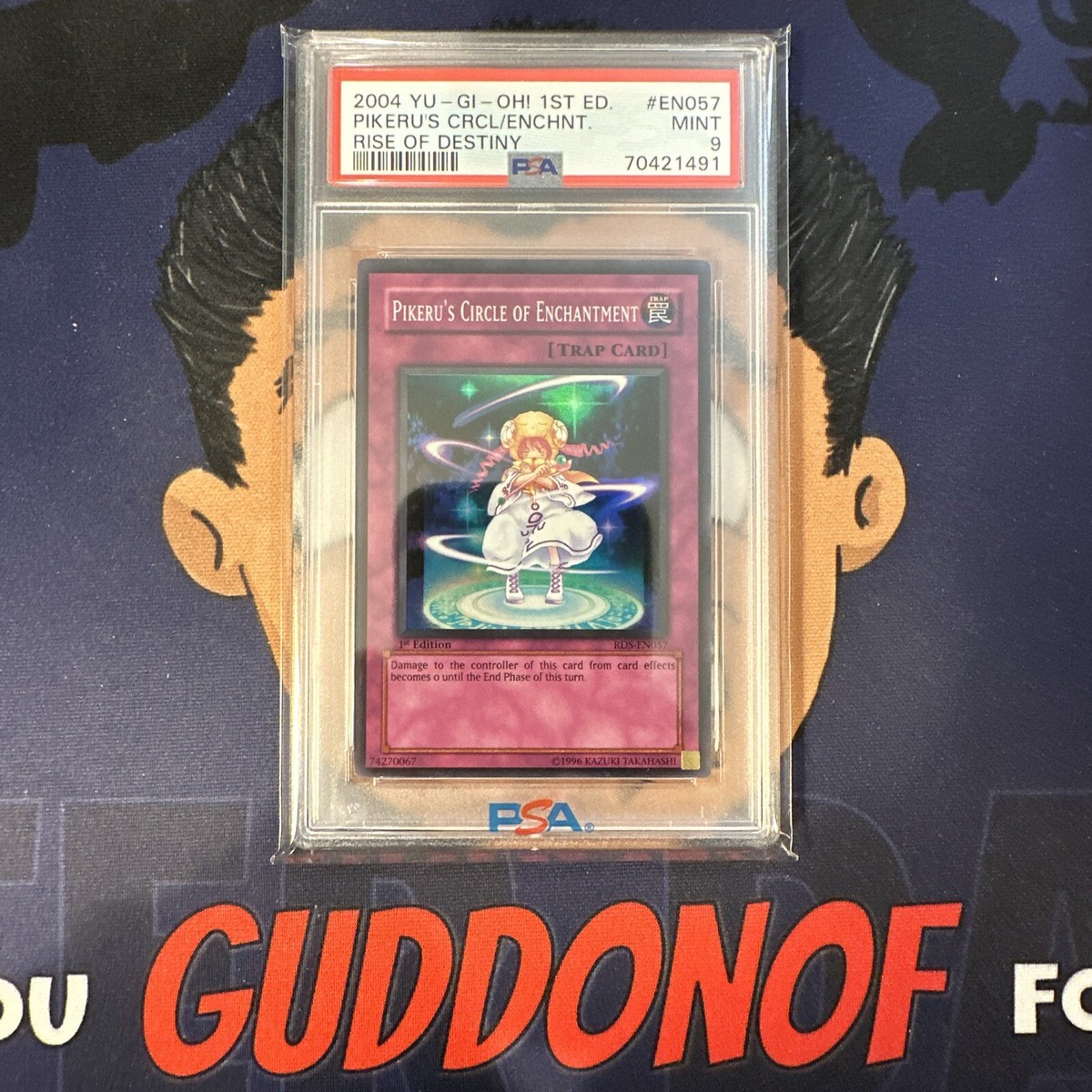 PSA 9 MINT 2004 YU-GI-Oh! RDS PIKERU'S CIRCLE of ENCHANTMENT PSA 9 MINT 2004 YU-GI-Oh! RDS PIKERU'S CIRCLE of ENCHANTMENT