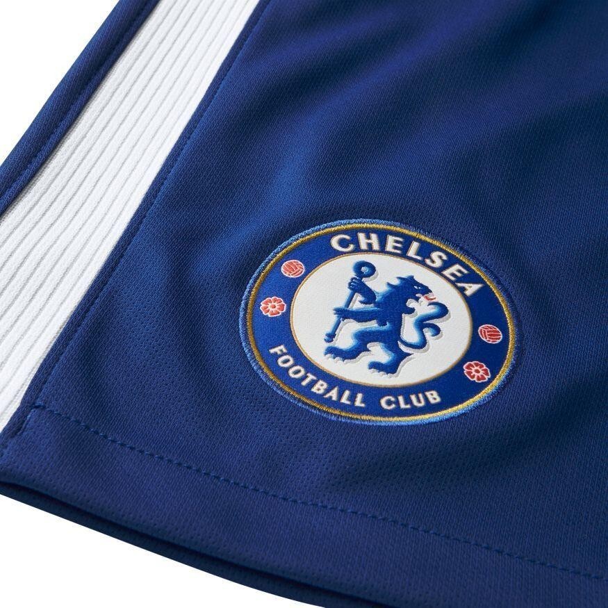 Chelsea FC Breathe Home Football Shorts Sz S Rush Blue White