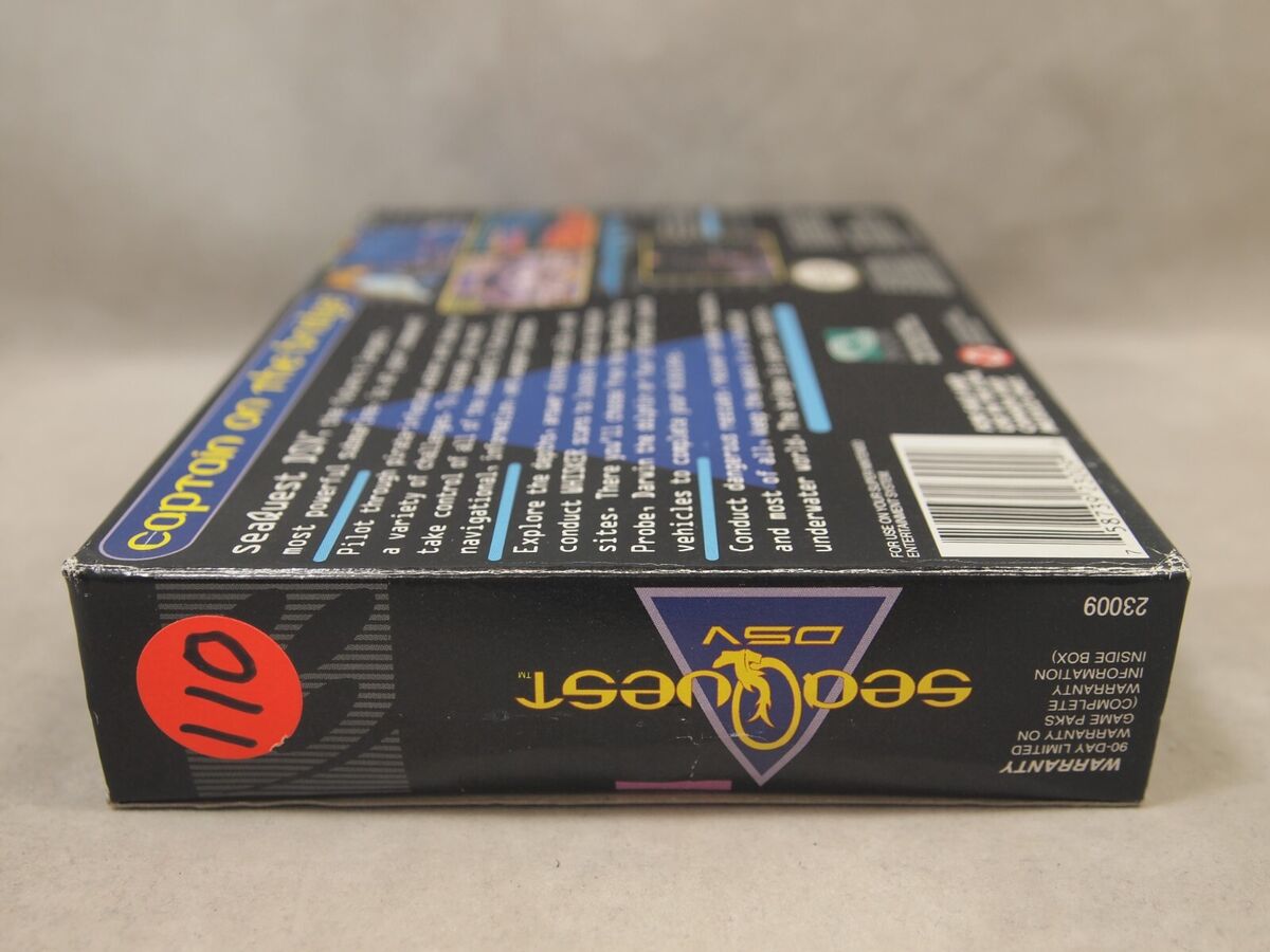Sea Quest DSV (Super Nintendo | SNES) Authentic BOX ONLY | eBay Sea Quest DSV (Super Nintendo | SNES) Authentic BOX ONLY | eBay