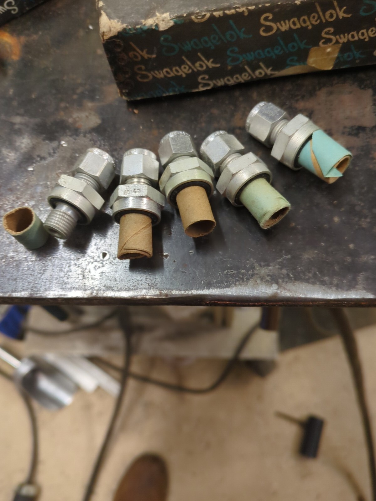 (5) Swagelok 1/4