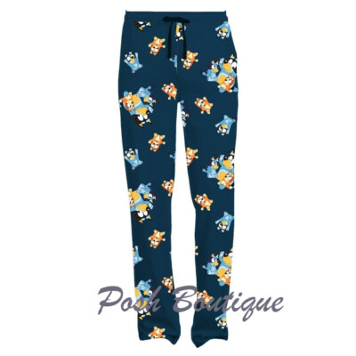 Bluey Pajama Pants S M L XL 2XL Men Women Bingo Dog Disney Sleep Christmas Gift