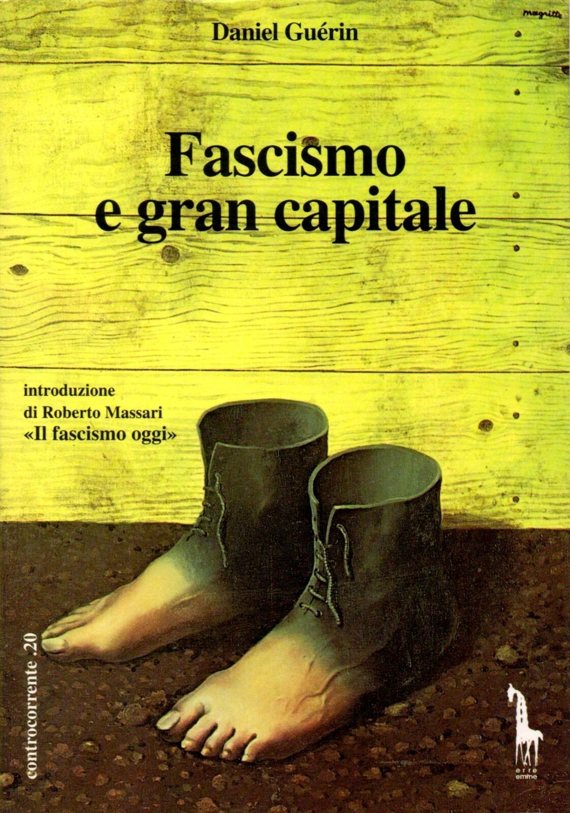 Fascismo e gran capitale di Daniel Guérin,  1994,  Massari Editore