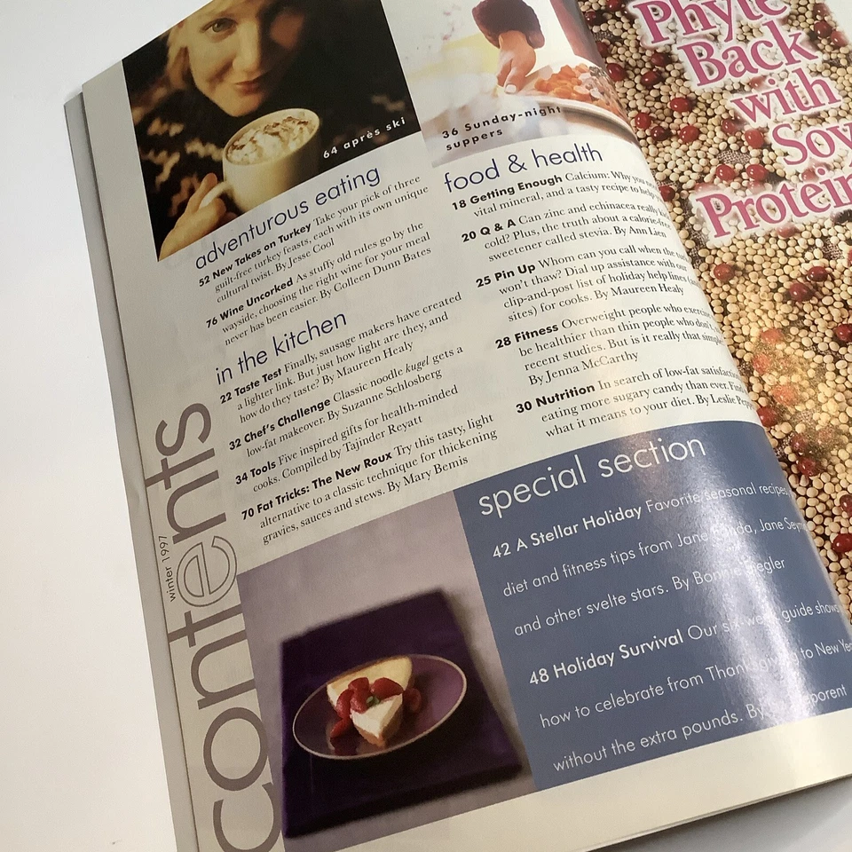 Shape Cooks Magazine Vintage Winter 1997 Special Holiday Issue Heavenly cookies - Image 3 of 4