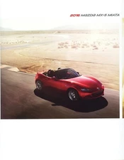 2016 Mazda MX-5 Miata Deluxe 38 Page Dealer Sales Brochure - New!