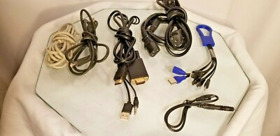 Various Computer, USB, HDMI & Printer Cables