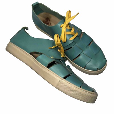 John Fluevog LOPRO 2 PUNCH BUGGY. WOVEN SNEAKER SANDAL Size 41. Mens 8 Punch Buggy - Black | Woven sneaker sandal | Fluevog Shoes main image 2
