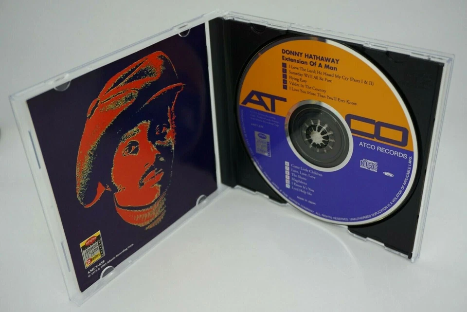 Donny Hathaway : Extension Of A Man CD Album  (Japan 1994 Press - No OBI) - HTF - Image 3 of 3