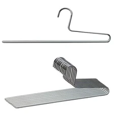by Reston Lloyd Trouser Series Non-Slip Space-Saving Clothes Hanger with Sing...