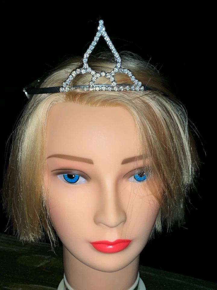 Diadema peine tiara corona estrás princesa fiesta novia reina belleza ❤️ts17j Foto 2 de 4