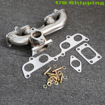 T3 Turbo Manifold Header for Toyota Tacoma Hilux 4Runner 2RZ-FE 3RZ-FE 2.4L 2.7L