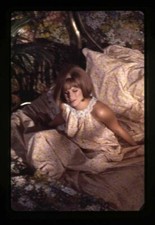 Barbra Streisand On A Clear Day You Can See Forever in bed Original Transparency