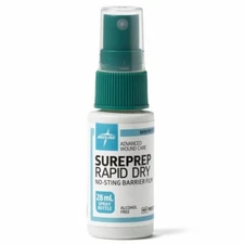 Medline SurePrep Rapid Dry Barrier Film 28mL Spray 1ea