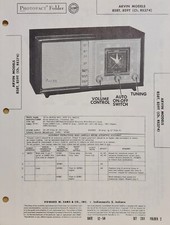 SAMS PHOTOFACT SERVICE MANUAL 261-2 ARVIN RADIO 858T 859T RE374